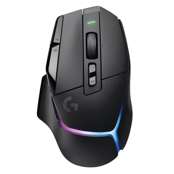 Logitech G502 X PLUS LIGHTSPEED Wireless RGB Gaming Mouse - Optical mouse with LIGHTFORCE hybrid switches, LIGHTSYNC RGB, HERO 25K gaming sensor, compatible with PC - macOS/Windows - Black