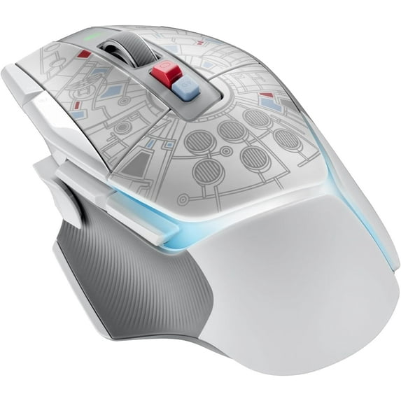 Logitech G502 X PLUS Millenium Falcon Edition LIGHTSPEED Wireless RGB Gaming Mouse, Black
