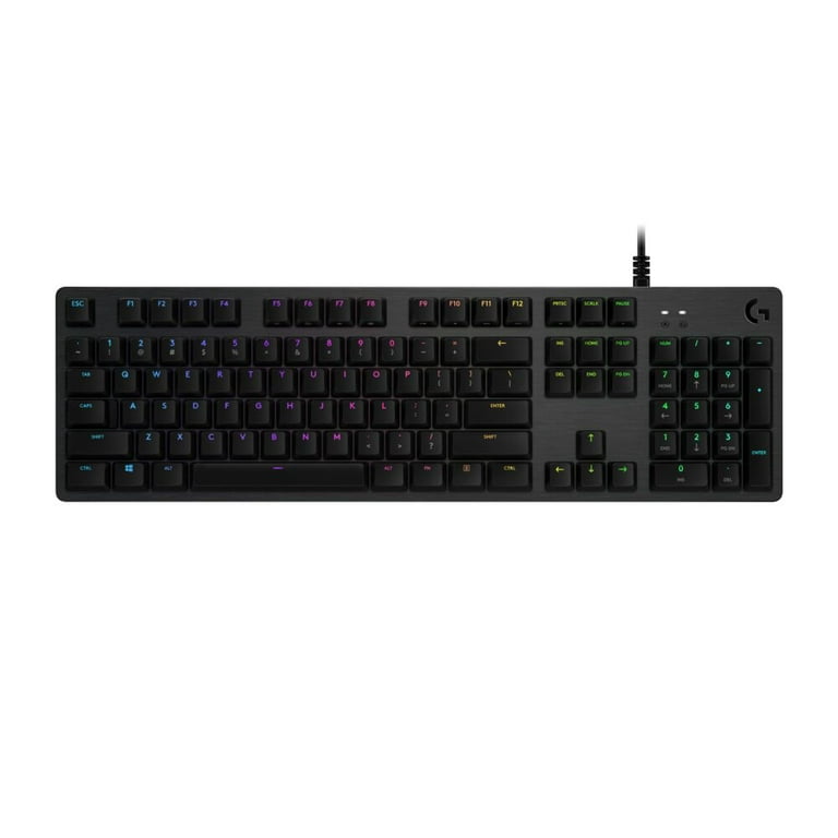 Lodge Dingy Premonition Logitech G512 CARBON LIGHTSYNC RGB Mechanical Gaming Keyboard with GX Brown  switches and USB passthrough - Tactile - Walmart.com