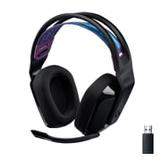 Logitech G535 LIGHTSPEED Wireless Gaming Headset - Lightweight on-ear headphones, compatible with PC, PS4, PS5, Black
