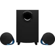 Logitech G560 Bluetooth 2.0 Channel Gaming Speaker with 2 x Satellite Speakers, 1 x Subwoofer with Power Cable, USB Cable, User Documentation, Black, 1 Pack