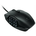 thumbnail image 1 of Logitech G600 MMO Gaming Mouse, RGB Backlit, 20 Programmable Buttons, 1 of 5