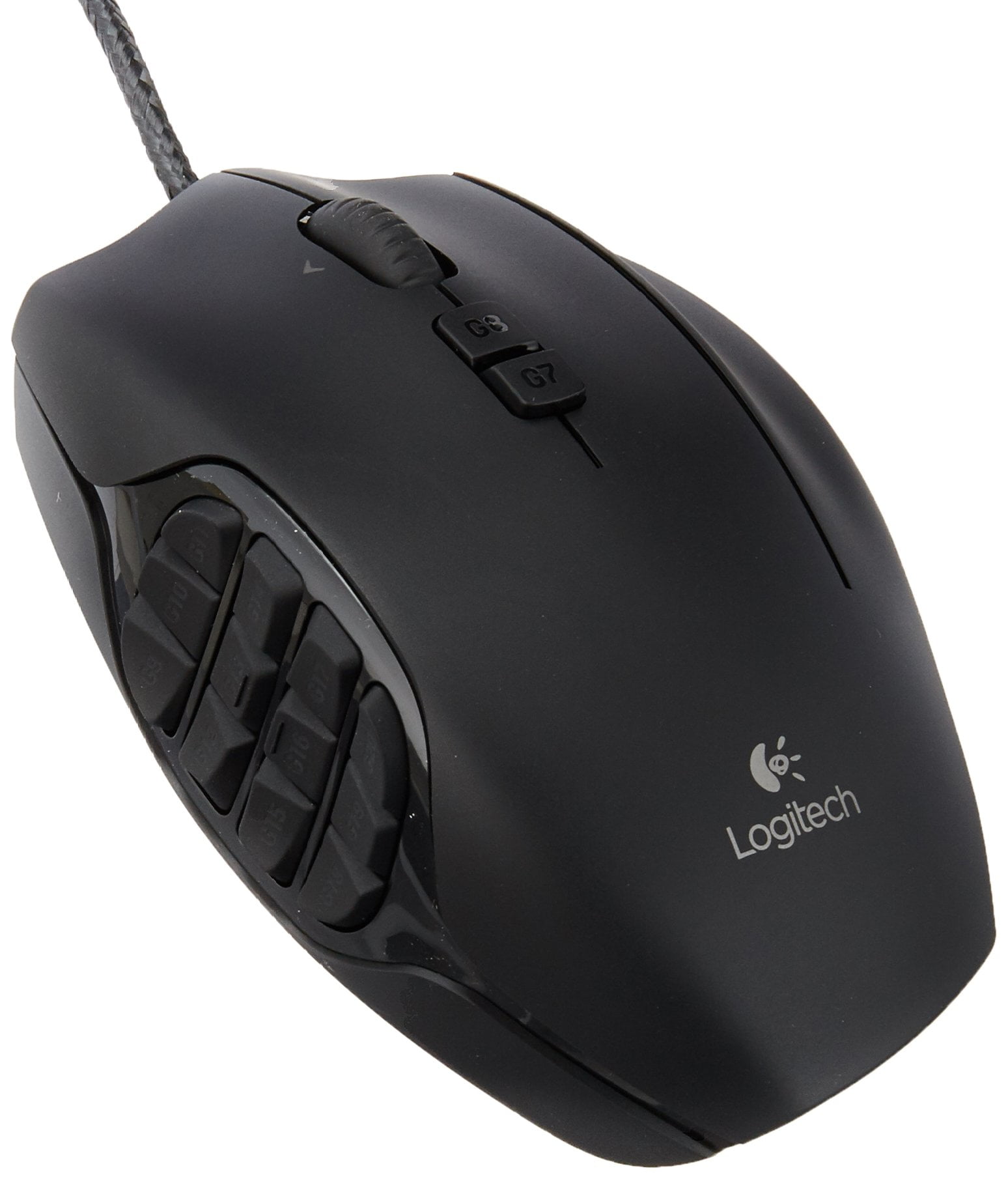Logitech G600 MMO Gaming Mouse 本体 Logitech G600 MMO Gaming Mouse Black (910-003623, 910-002864