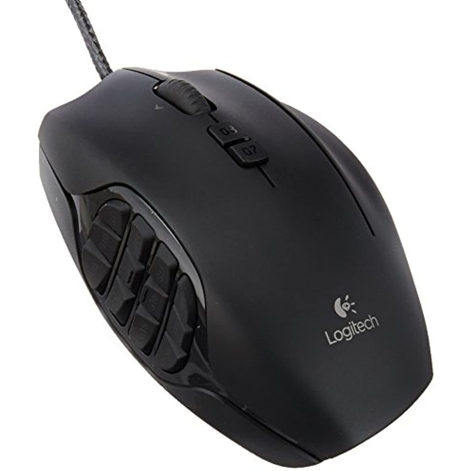Logitech G600 MMO Wired Laser Gaming Mouse, Black - Walmart.com