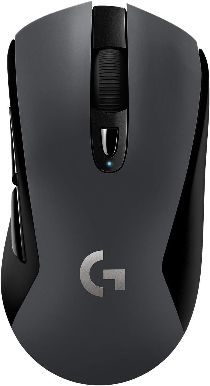 Logitech G603 LIGHTSPEED Wireless Gaming Mouse, Ergonomically Designed, 12,000 DPI - Black