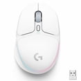 thumbnail image 1 of Logitech G705 Wireless Gaming Mouse, Customizable LIGHTSYNC RGB Lighting, LIGHTSPEED Wireless, Bluetooth Connectivity, Lightweight, PC/Mac/Laptop - White Mist, 1 of 8