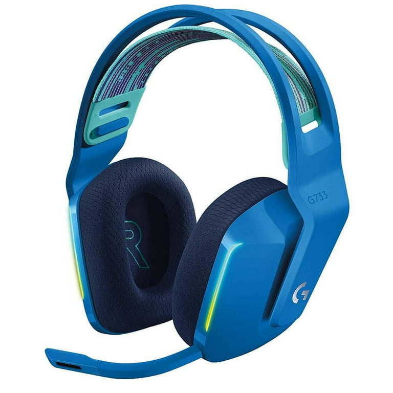 gucci LogitechG KDA GT733 ワイヤレスヘッドセット Logitech G733 LIGHTSPEED Wireless Gaming Headset, LIGHTSYNC
