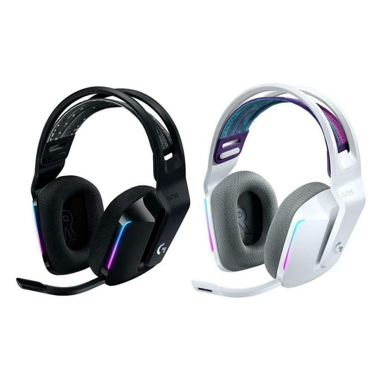 Logitech G733 Lightspeed RGB Wireless Gaming Headset - White Logitech G733 Lightspeed RGB Wireless Gaming Headset - White
