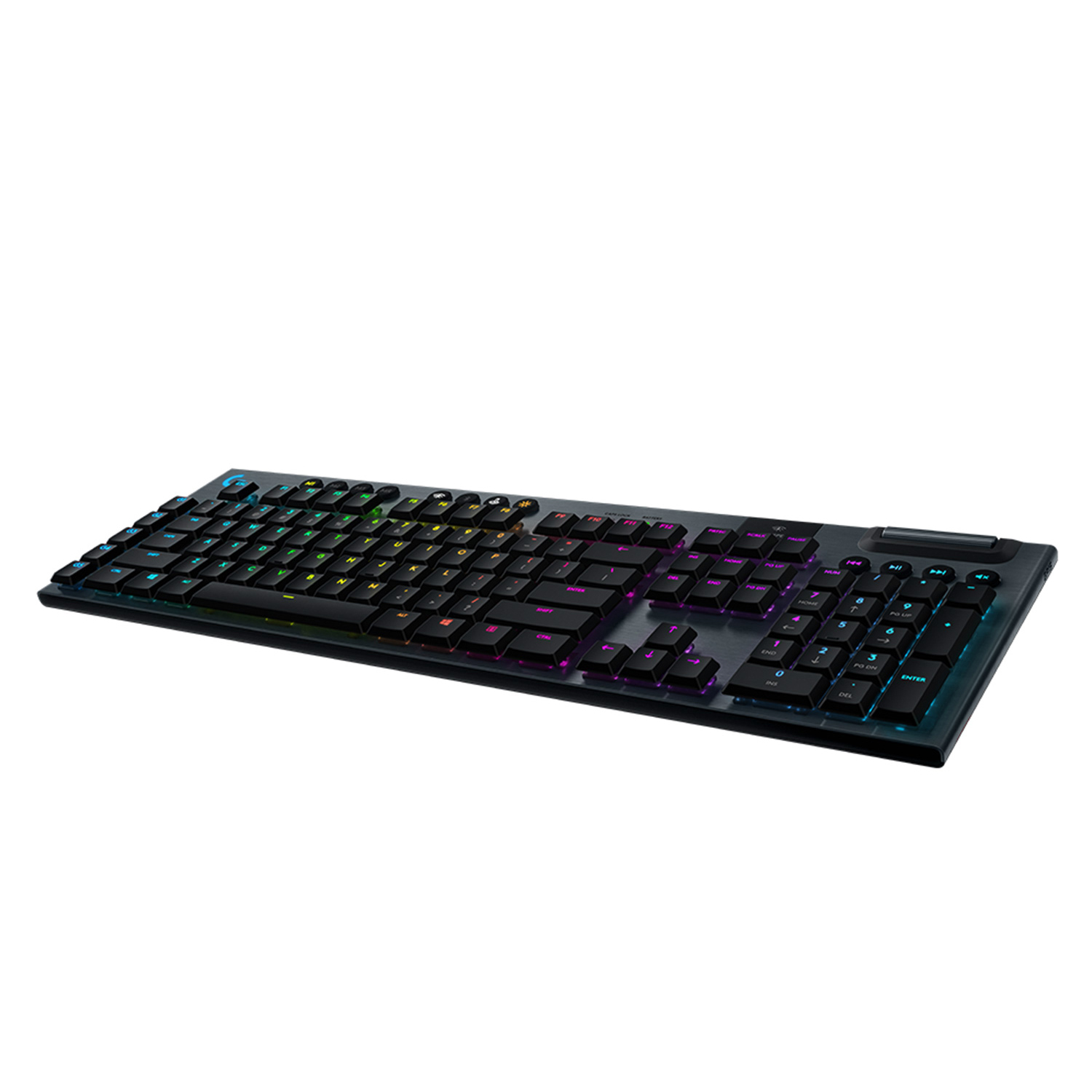 Logitech G915 LIGHTSPEED RGB Mechanical Gaming Keyboard, Low Profile GL Clicky Key Switch - image 1 of 9
