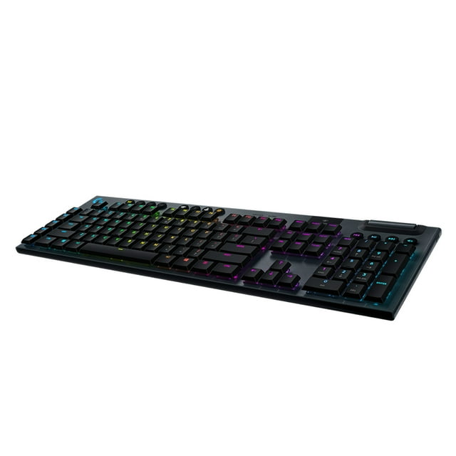 Logitech G915 LIGHTSPEED RGB Mechanical Gaming Keyboard, Low Profile GL Clicky Key Switch