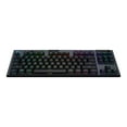 thumbnail image 1 of Logitech - G915 LIGHTSPEED Wireless TKL Mechanical Gaming GL Tactile Switch Keyboard with RGB Back Lighting - Black, 1 of 12