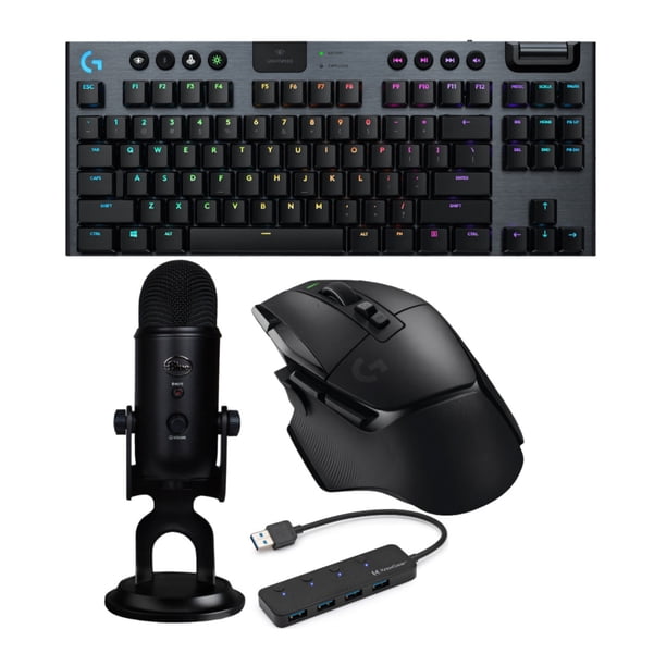 Logitech G915 TKL Tenkeyless Lightspeed Wireless RGB Gaming Keyboard ...