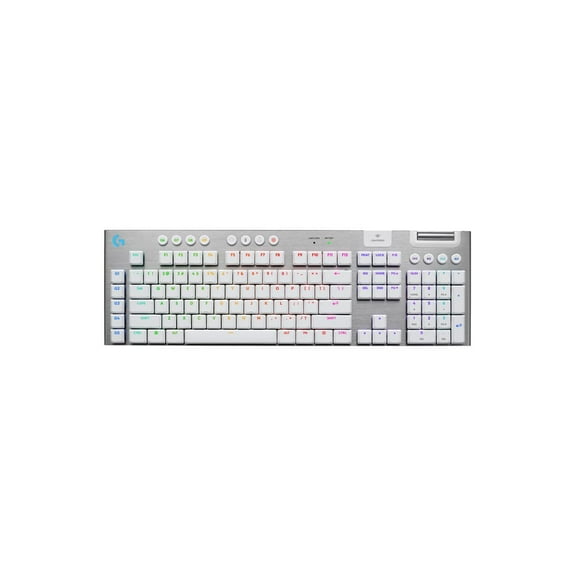 Logitech G915 X LIGHTSPEED Low-Profile Wireless Gaming Keyboard, Double-Shot PBT Keycaps, Fully Programmable Keys, RGB Backlighting, Sleek Aluminum Finishing, GL Brown Tactile Switches, PC/Mac