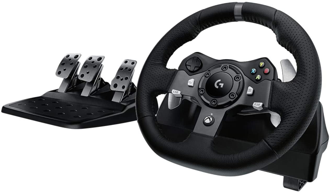 Logitech G920 Driving Force Racing Wheel and Floor Pedals for Xbox Series X