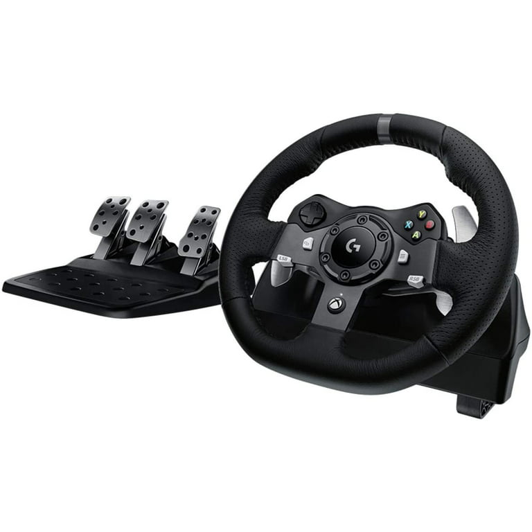 Logitech G920 Racing Wheel and Pedals For PC, Xbox X with Logitech Shifter  