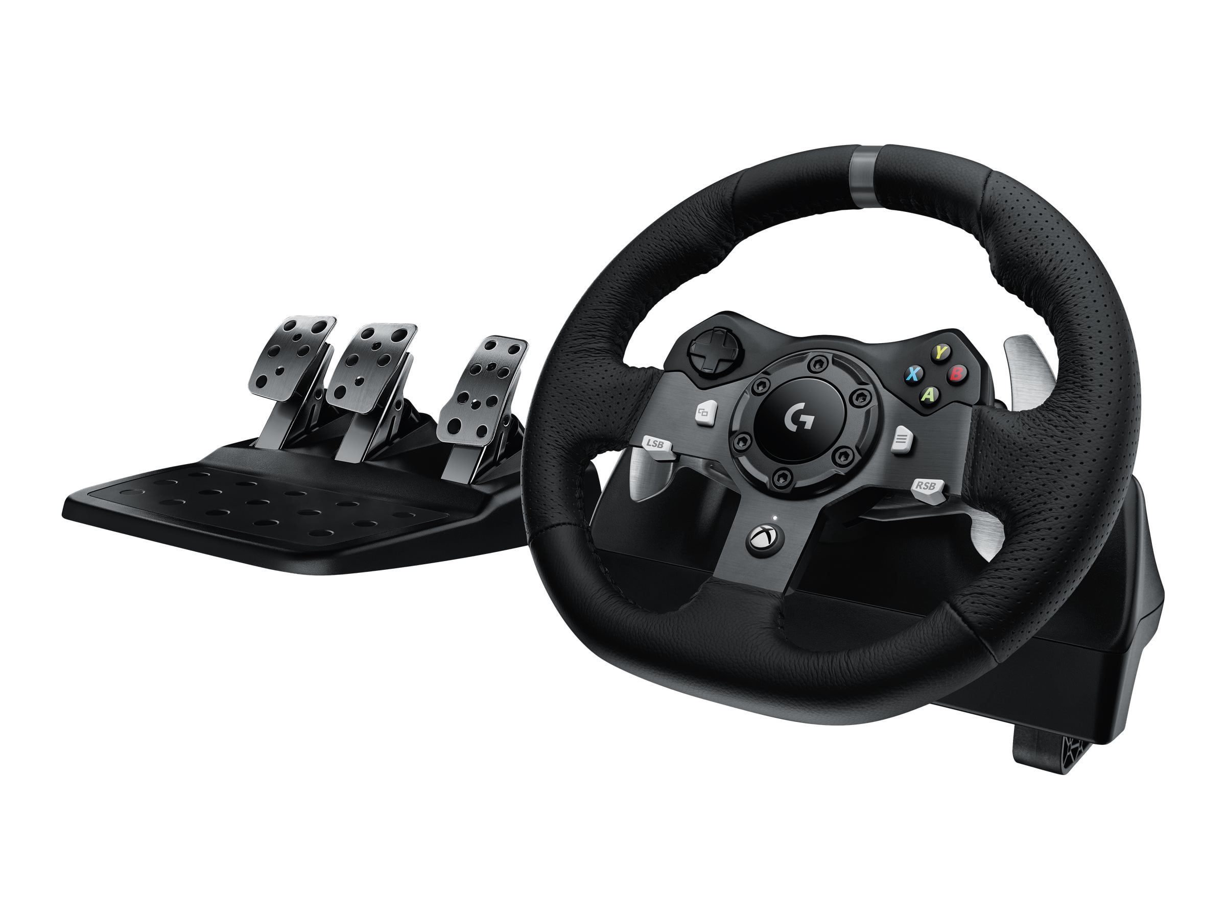 disharmoni Idol solnedgang Logitech G920 Driving Force Racing Wheel for Xbox One and Windows - Black  (New in Non-Retail Packaging) - Walmart.com
