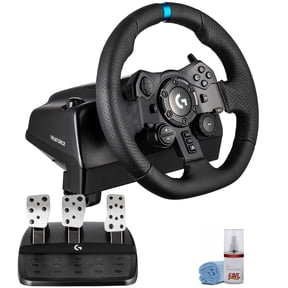 Logitech G923 Racing Wheel and Pedals Trueforce Sim Driving Wheel For PC, PS4, PS5 with Accessories