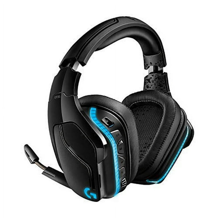 Logitech G935 Wireless DTS X 7.1 Surround Sound LIGHTSYNC RGB PC Gaming Headset Black Blue