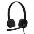 thumbnail image 1 of Logitech H151 Binaural Over-the-Head Stereo Headset, Black, 1 of 8