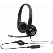 Logitech H390 ClearChat Comfort USB Headset with Microphone 981-000014