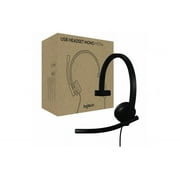 Logitech H570e USB Headset w/Noise-Cancelling Microphone and Inline Controls
