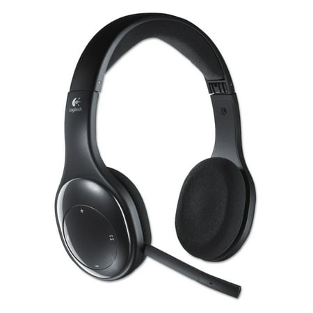 Logitech - H800 RF Wireless On-Ear Headset - Black