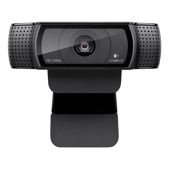 Logitech HD Pro Webcam C920 1080p with Auto Focus for Desktop or Laptop, Bulk Package