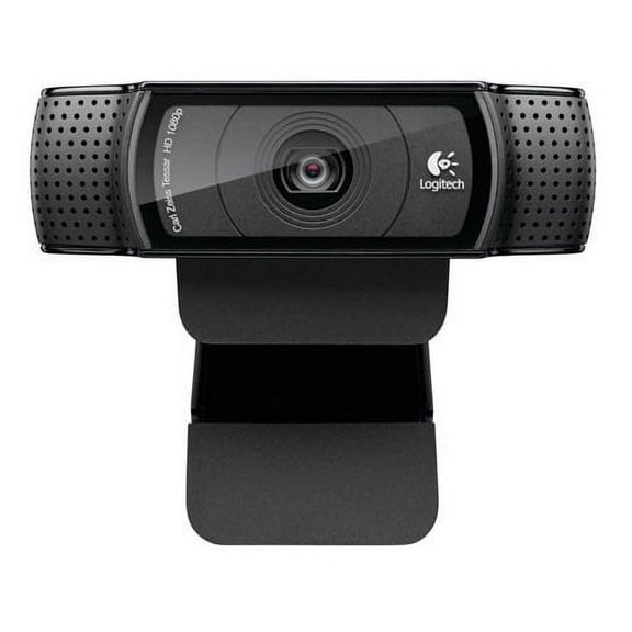 Logitech HD Pro Webcam C920, Widescreen Video Calling and Recording, 1080p Camera, Desktop or Laptop Webcam