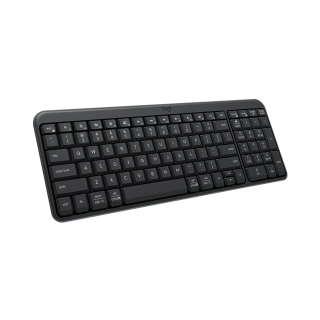 Logtech Hero Logitech K250 Bluetooth Keyboard with Numpad, Easy Connectivity ...