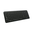 thumbnail image 1 of Logitech K250 Bluetooth Keyboard with Numpad, Easy Connectivity, Compact Wireless Keyboard made with Recycled Plastic, Graphite, 1 of 9