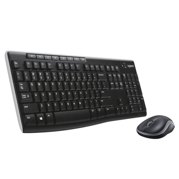 Logitech K270 Wireless Keyboard for Windows, 2.4 GHz Wireless, Full-Size, Number Pad, Black