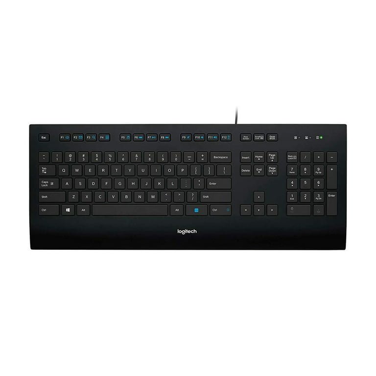 Pro (920-009066) Logitech K280e Black Wired Keyboard,