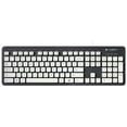 thumbnail image 1 of Logitech K310 USB Full Size Standard Keyboard, Black & White, 1 of 6