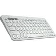 thumbnail image 1 of Logitech K380 Multi-device Bluetoth Keyboard - Keyboard - - Bluetoth 3.0 - Off-white, 1 of 10