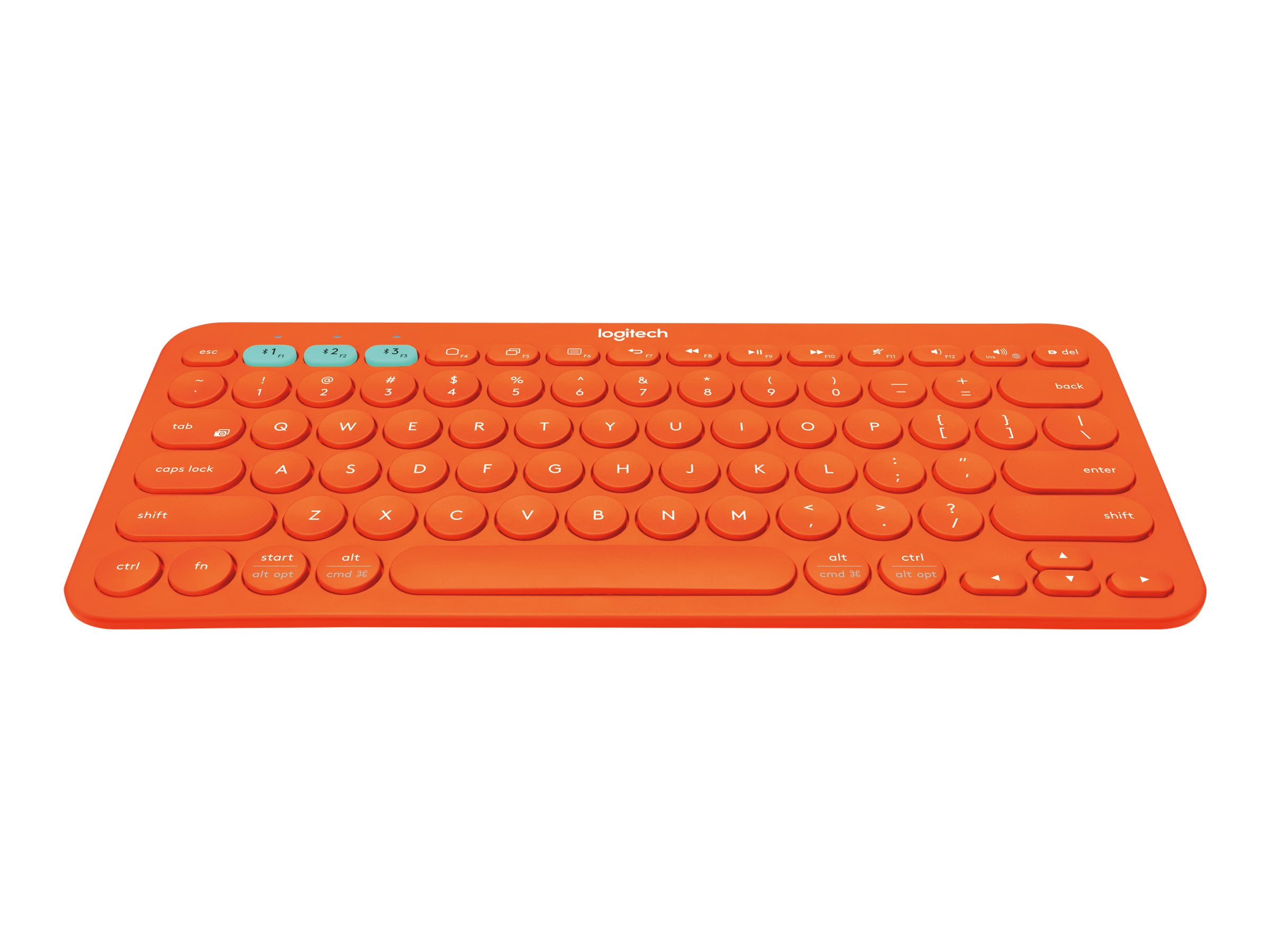 Logitech K380 - Keyboard - Bluetooth - orange: Electronics