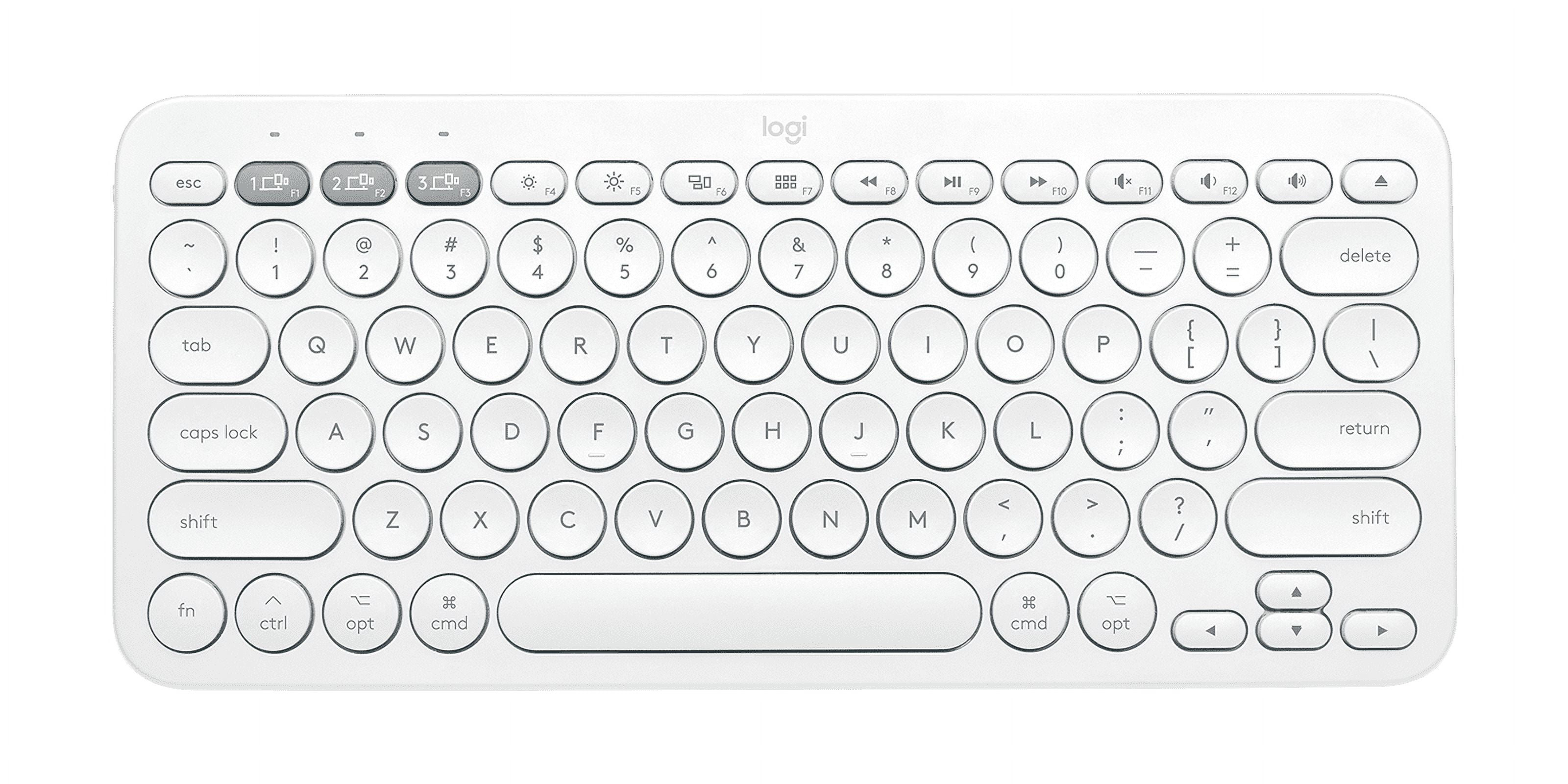 Logitech - K380 Multi-Device Bluetooth Scissor Keyboard - Off