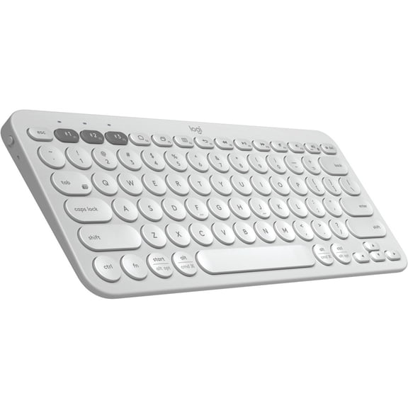 Logitech K380 Multi-device Bluetoth Keyboard - Keyboard - - Bluetoth 3.0 - Off-white