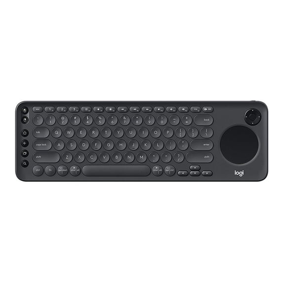 Logitech K600 TV - TV Keyboard with Integrated Touchpad and D-Pad Compatible with Smart TV