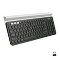 thumbnail image 1 of Logitech K780 Multi-Device Wireless Keyboard for Windows, Apple, Android or Chrome, Wireless 2.4GHz, Bluetooth, Smartphone and Tablet Cradle, Quiet, compatible with PC, Mac, Laptop, 1 of 10