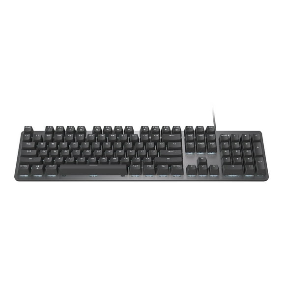 Logitech K845 Mechanical Illuminated Keyboard, Brown Switches, Strong Adjustable Tilt Legs, Compact Size, Windows