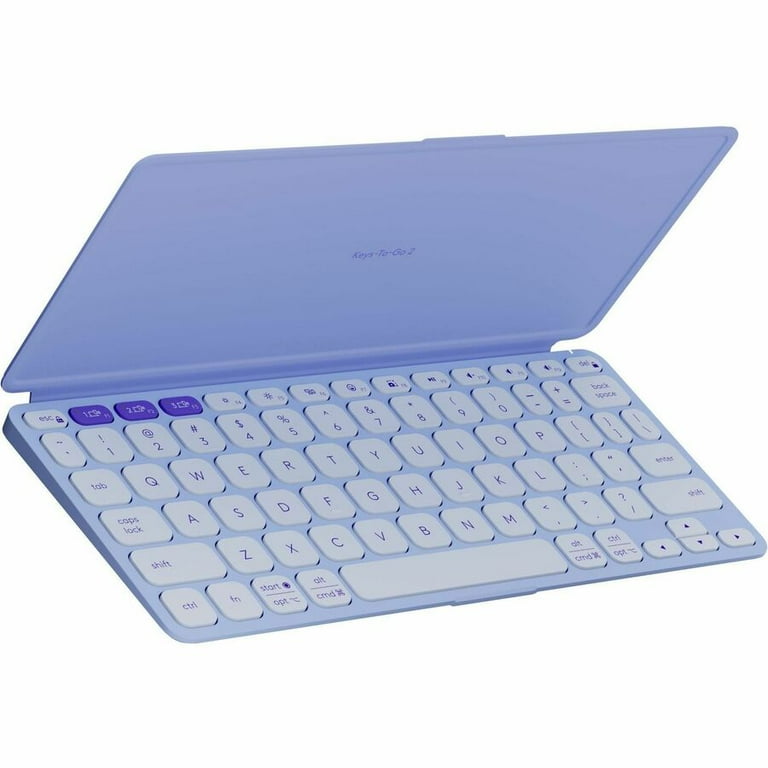 Logitech Keys-To-Go 2 Wireless Slim Keyboard, Lilac English