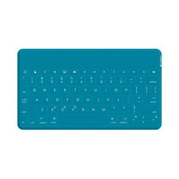 Logitech - Keys-To-Go Portable Keyboard for all Apple® iOS Devices - Teal
