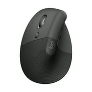 Logitech Lift Ergo Vertical USB Optical Mice, Gray