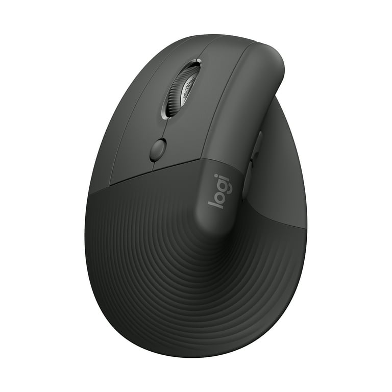 Logitech Lift Left Vertical Ergonomic Mouse, Wireless, Bluetooth