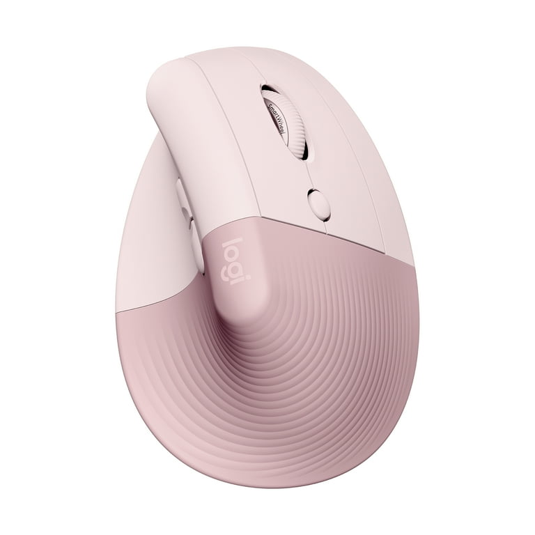 Logitech Lift Vertical Ergonomic Mouse, Wireless, Bluetooth or USB