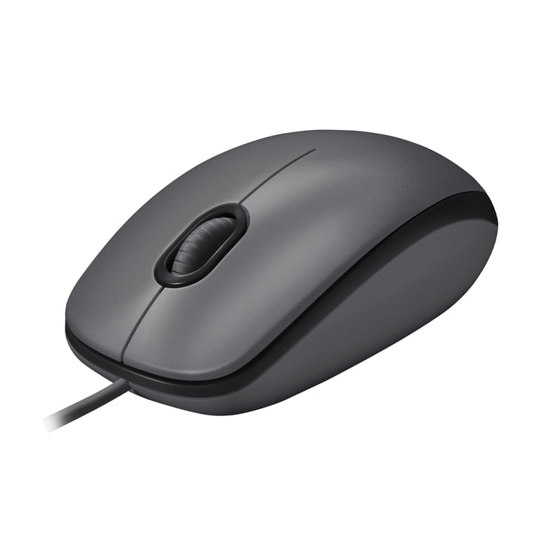 Logitech M100 Corded PC Mouse - Computer Compatible, 1000 DPI 