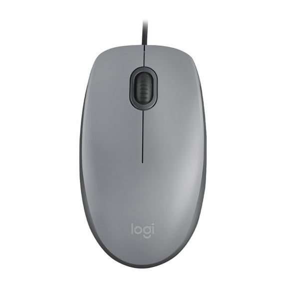 Logitech M110 Wired Mouse Grey