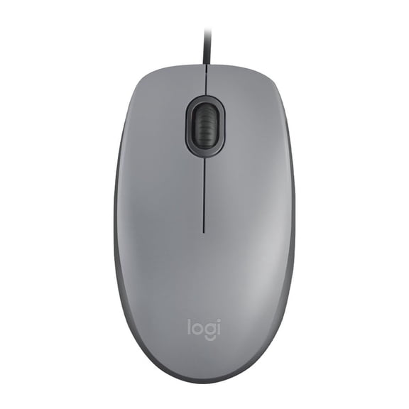 Logitech M110 Wired Mouse Grey