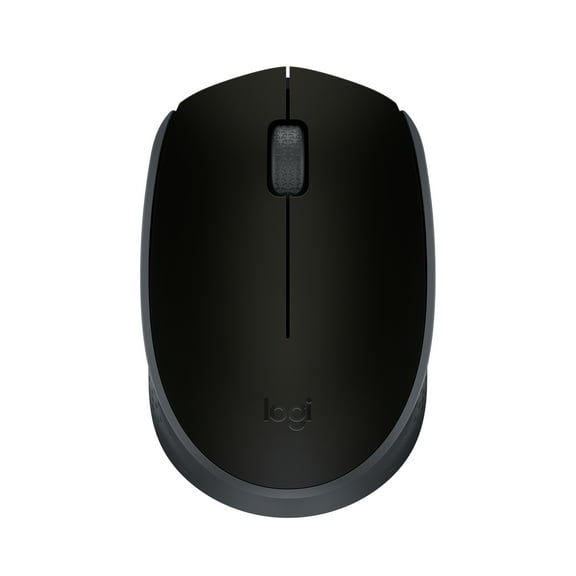 Logitech M170 Wireless Mouse for PC, Mac, Laptop, 2.4 GHz with USB Mini Receiver, Black