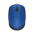 thumbnail interactive-video image 1 of Logitech M170 Wireless Mouse for PC, Mac, Laptop, 2.4 GHz with USB Mini Receiver, Ambidextrous, Blue, 1 of 12